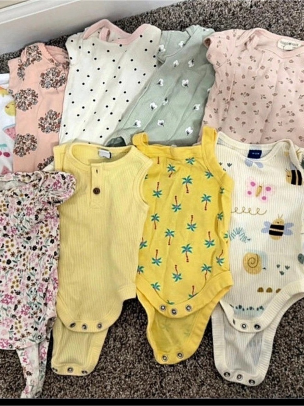 Baby Bodysuit Lot Like New